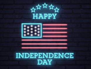 Happy Independent Day Signs