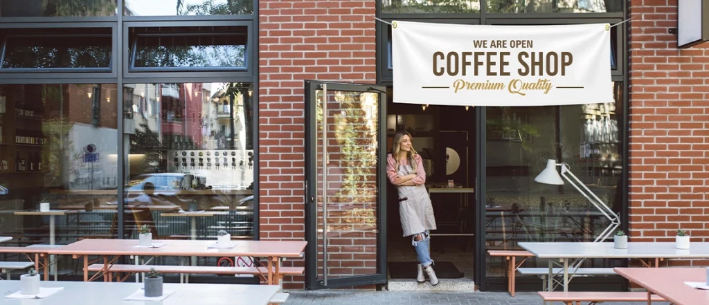 Outdoor Signage for Coffee Shop - Best of Signs