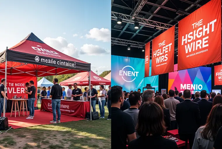 Event Tents vs. Banners: Which Should Be Your Event Marketing Anchor?