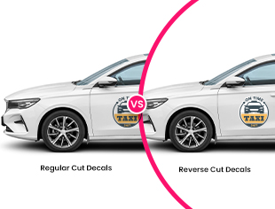 Regular vs. Reverse Cut Decals: A Practical Guide for Businesses